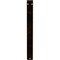 Ekena Millwork Crawley Wrought Iron Bracket, (Single center brace), Antiqued Bronze 1 1/2"W x 10"D x 12"H BKTM01X10X12SCRABZ - alternate 5
